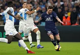 包含巴黎圣日耳曼法甲击败马赛，姆巴佩破门的词条